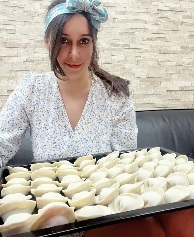 歐娜目前以製作烏克蘭水餃維生。歐娜提供