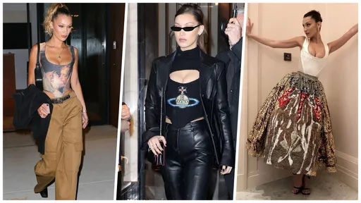 辣模貝拉穿什麼上街都招搖 馬甲外穿也是小菜1碟!衣櫥不缺Vivienne Westwood