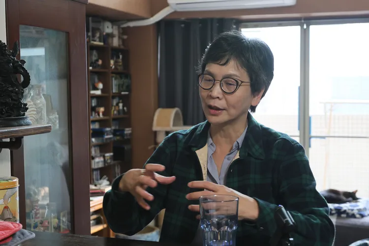 蔡壁如說自己跟柯文哲周周碰面討論，打臉外傳兩人有心結之說。鄭孟晃攝