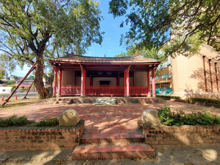 鳳山舊城孔子廟崇聖祠外觀。王勇超攝