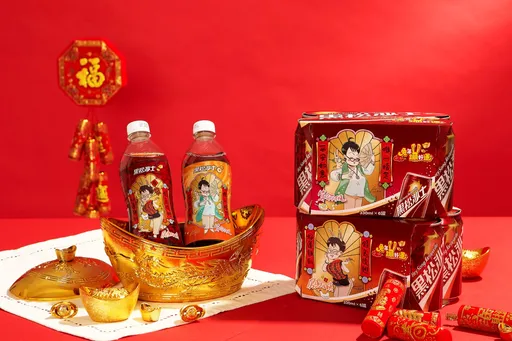 九天玄女唯一指定!算命阿姨降落沙士瓶身 滿額送同款紅包袋