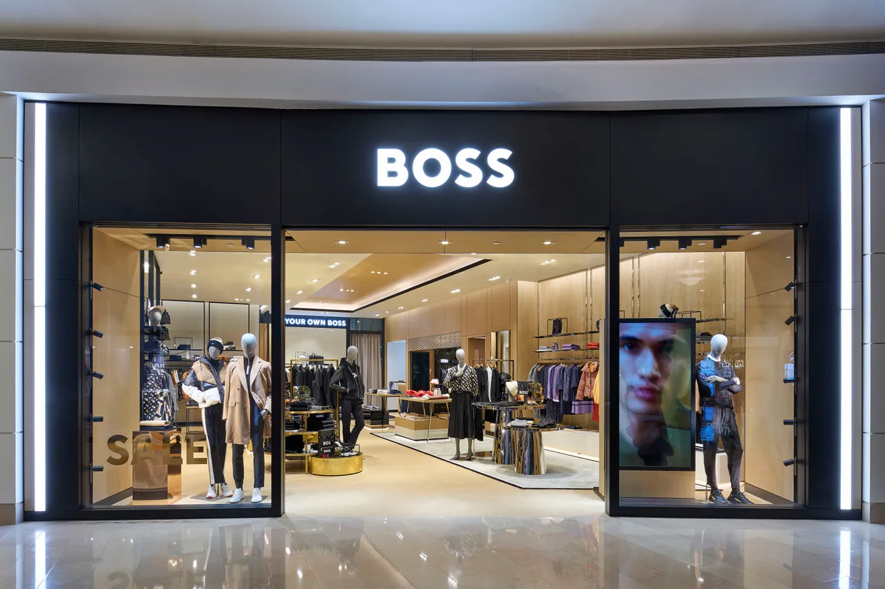 BOSS以全新概念形象，于台北101购物中心中开出全新门店。品牌提供