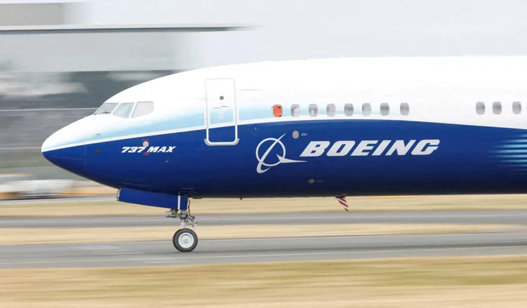 波音737 MAX型客機。路透社