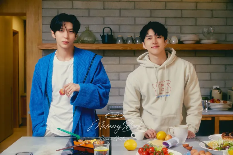 LEO（左）、KEN本來明後天要舉行簽名會，今天突然宣布延期。翻攝Jellyfish娛樂