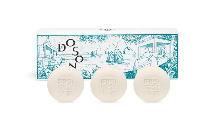 2023限量杜桑香氛皂，3件裝／1750元。品牌提供