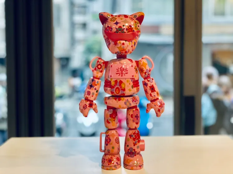 可樂王(曼陀羅之花)款龐克貓也在展場現蹤。曾仲葳攝