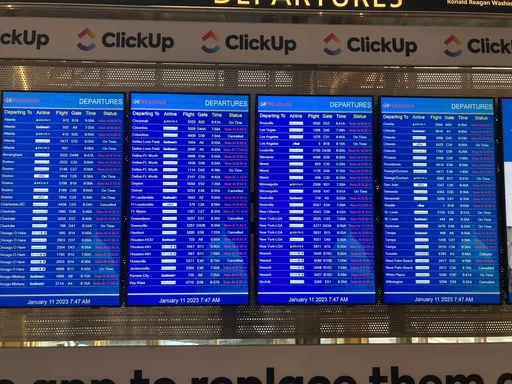 美國FAA電腦大當機「所有國內航班停飛」 至少1200航班受影響