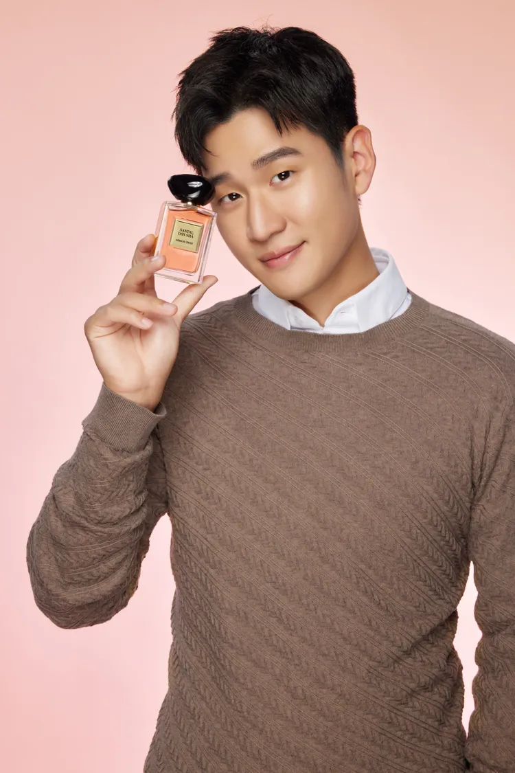 周興哲稱GA香氛讓他得到了溫暖療癒的力量。品牌提供