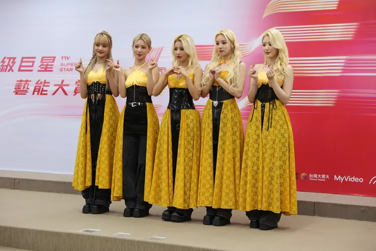 (G)I-DLE預告今晚的預錄會讓粉絲一起同嗨。讀者提供