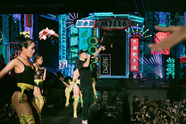 瘦子演唱會今晚移師台中開唱。本色提供