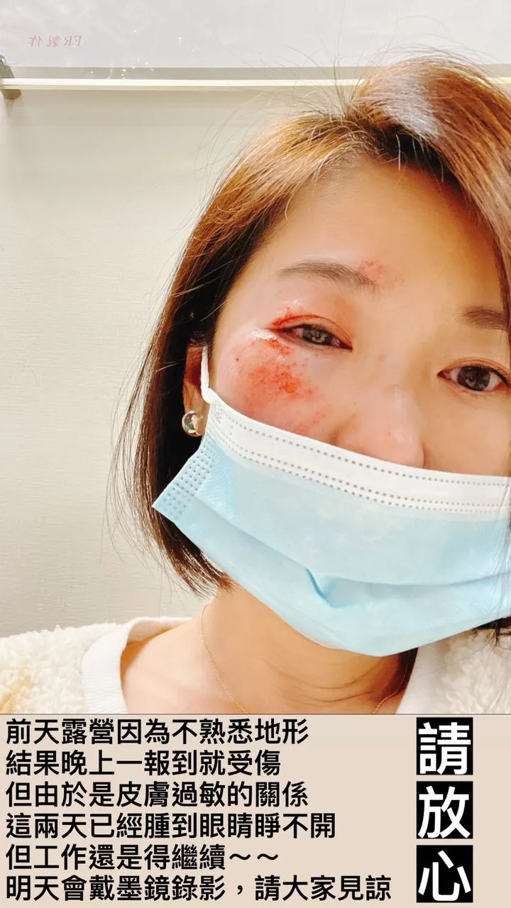 六月向網友報平安。翻攝六月IG