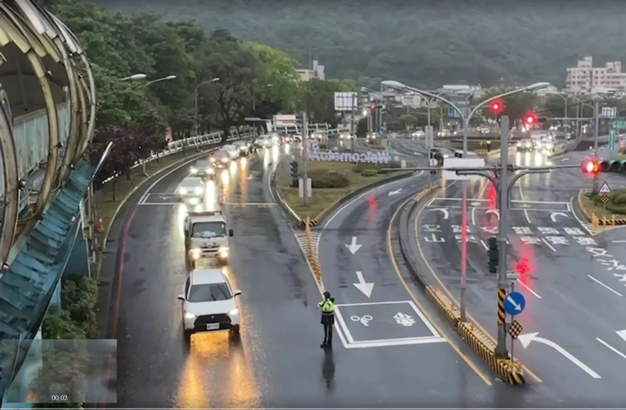 蘇花路廊整體車流順暢,預估午後將湧現北返車潮。讀者提供