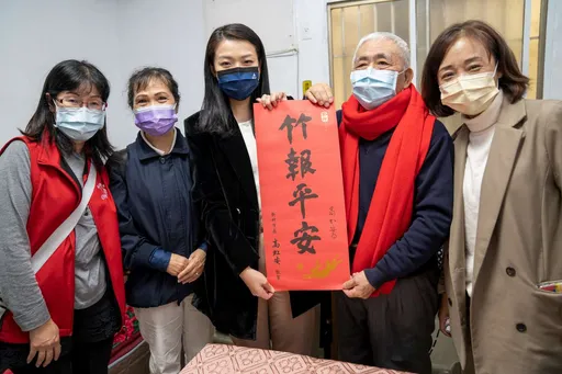 竹市府送四大年節好禮　助265名獨居長輩幸福過年