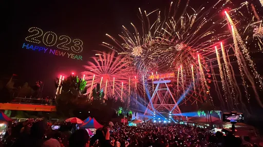 云林跨年|剑湖山摩天轮+无人机+烟火秀 震撼13分14秒不断电