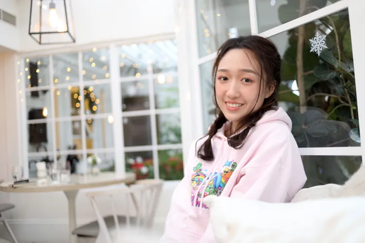 王敏淳說和學長Jack是很好的朋友，當初接吻是玩真心話大冒險。陳明中攝