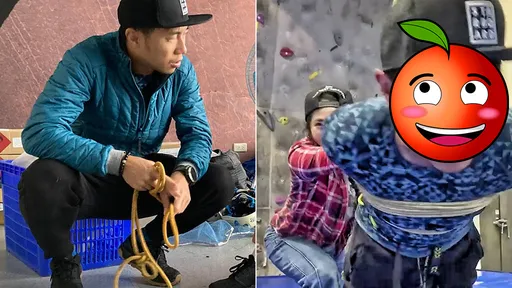 陳彥博「被繩縛」表情好滿足 登山界女神出手:感受到M博哥哥內心意向