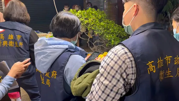 衛生局昨晚獲報，立即派員查察。衛生局提供