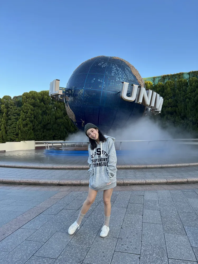 梁舒涵赴日自助旅行。寬寬整合行銷提供