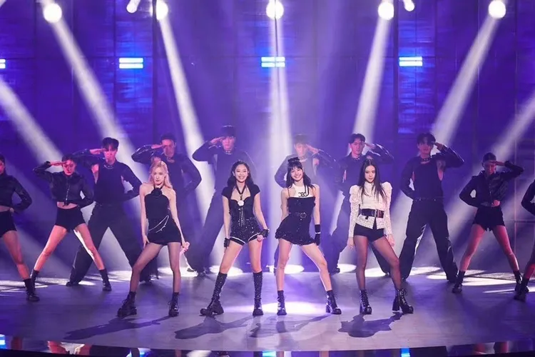 BLACKPINK在法國慈善晚會演出。YG엔터테인먼트