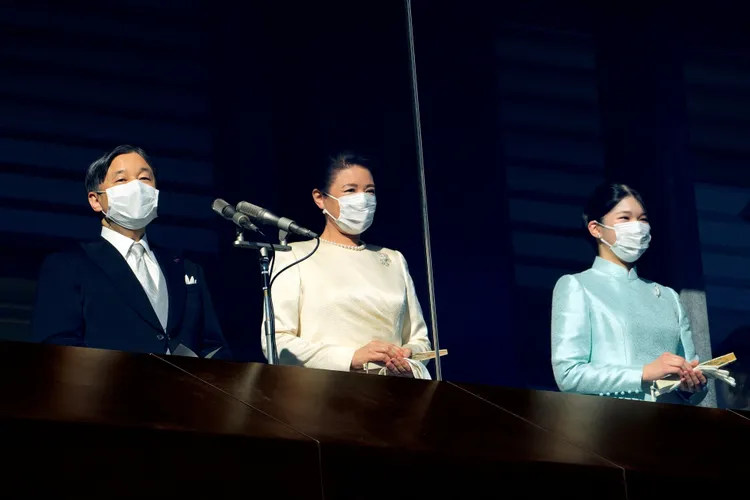 德仁、雅子與獨生女愛子一同亮相。路透社