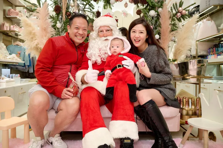 張熙恩（右）喜歡老公Jerry（左）給她家的感覺。張熙恩提供