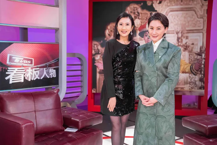 陳亞蘭(右)。TVBS提供