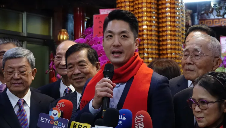 蔣萬安未正面回應2024相關議題。莊宗達攝