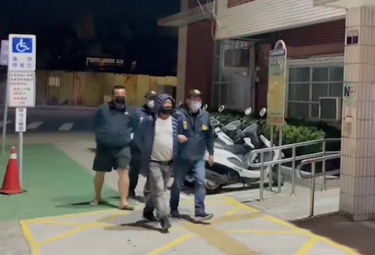 警方在案發三小時，逮捕開槍黃嫌及陳姓共犯。讀者提供