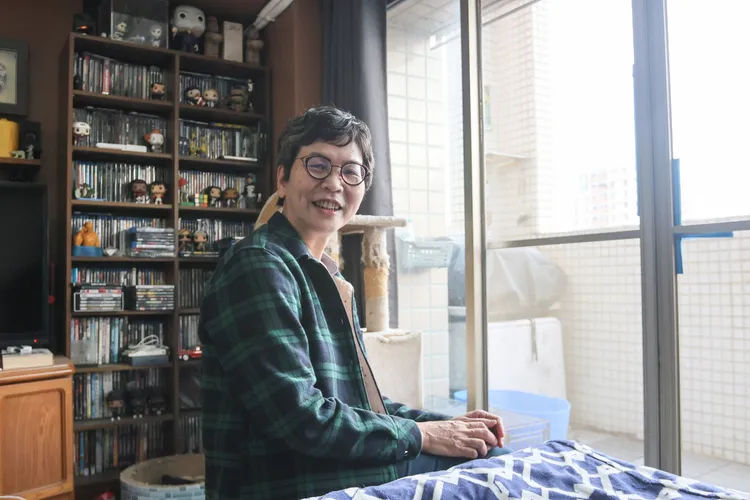 蔡壁如在論文事件後沉寂許久，最終選擇放下，轉移重心。鄭孟晃攝