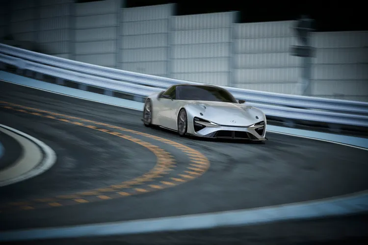 Lexus原廠宣稱Electrified Sport Concept搭載的純電動力，可讓它在2秒內完成0-100km/h加速。原廠照片