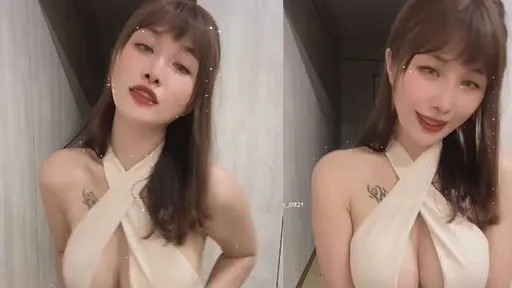 台灣正妹「解放東西半球」　豪乳叮叮咚咚抖起來太辣了