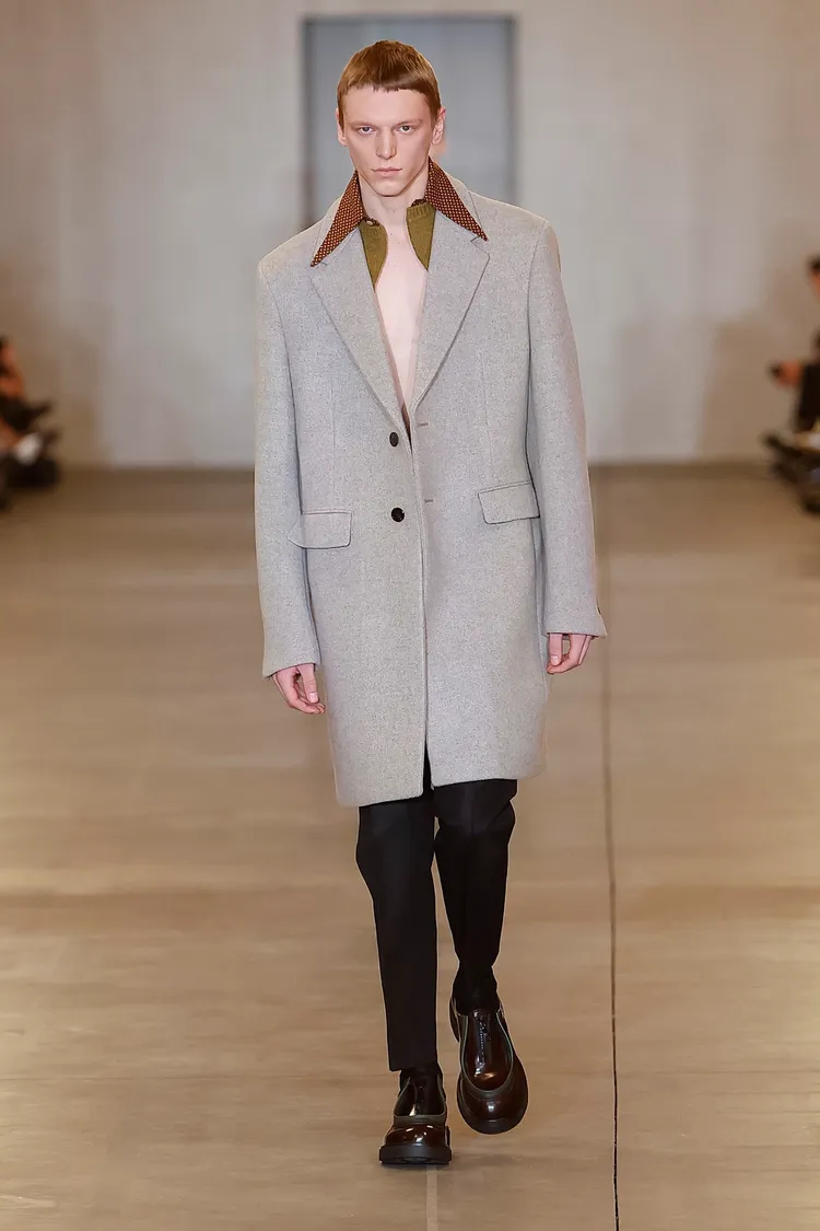 PRADA 2023秋冬男裝系列大秀。品牌提供