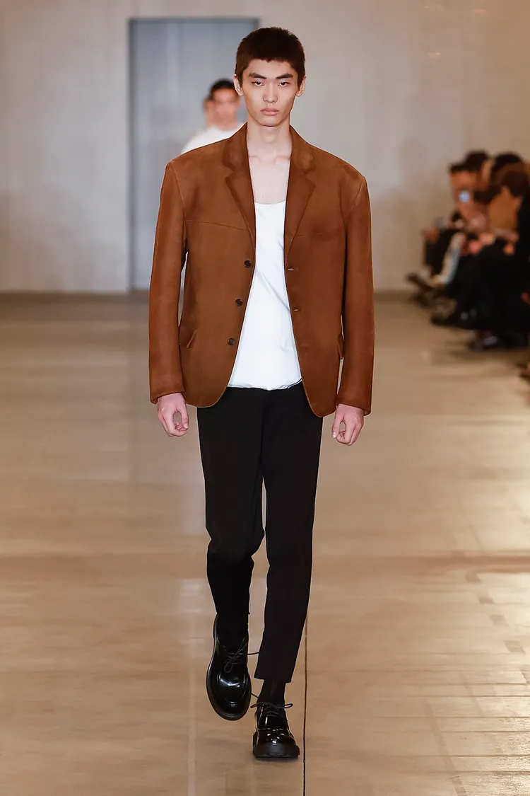 PRADA 2023秋冬男裝系列大秀。品牌提供