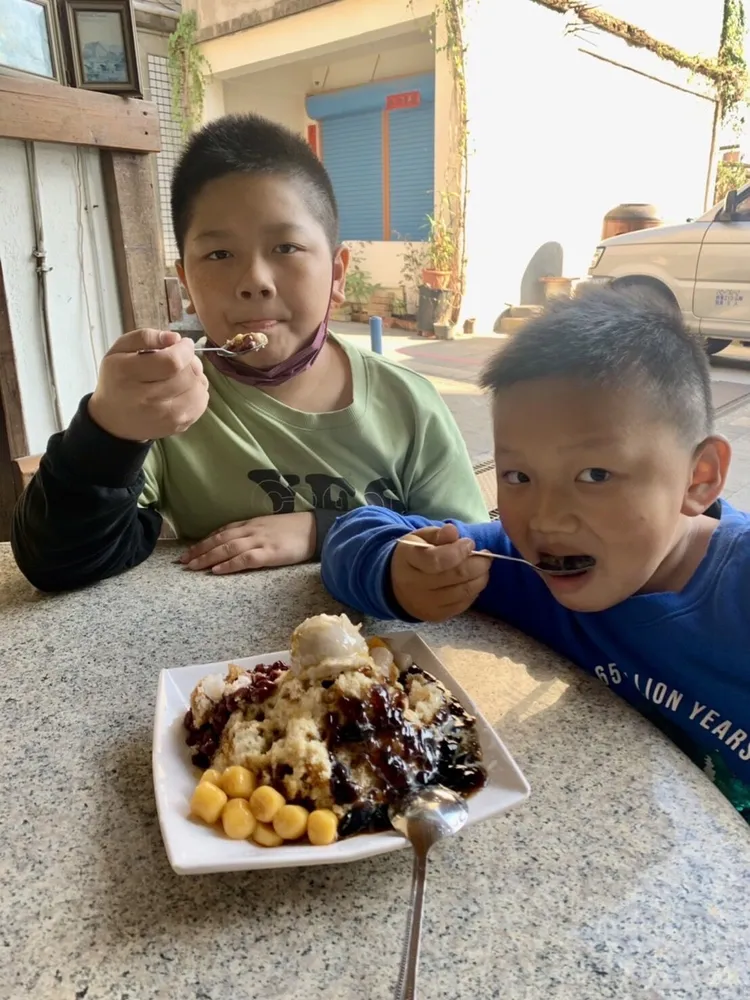 「北街招牌冰」是小金門高人氣的新美食。蔡宇凌攝