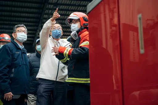 台光電桃園廠火警釀空汙、廢水 張善政籲業者年關前勿輕忽公共安全