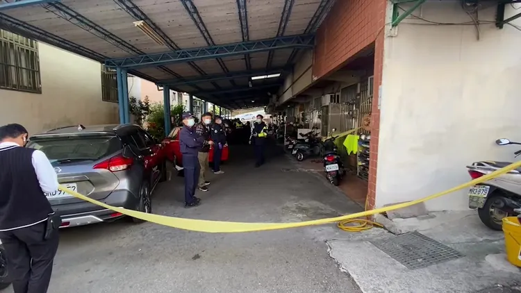 警方在現場拉起封鎖線。資料照片