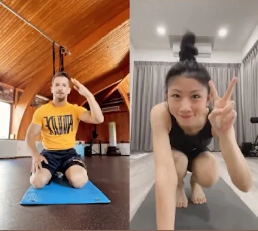 愛唷！看著妳心花開 我的心花開♬♬♬～娜娜平日保養得宜《白晰皮膚 結實苗條》羨慕～。IG@n_a_n_a_l_e_e 提供