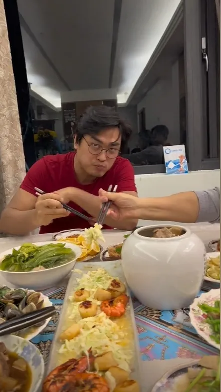 大兒子。翻攝李立群抖音