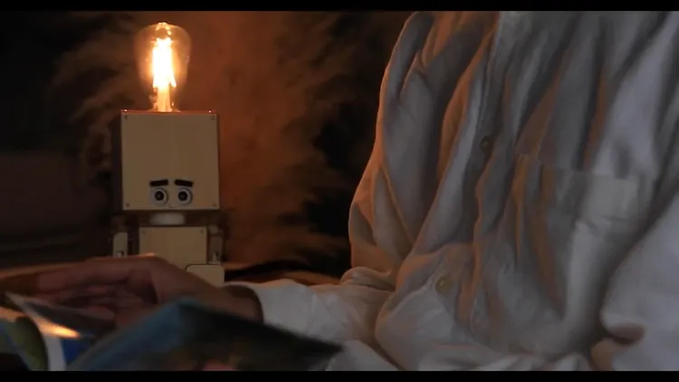 Lightony模樣相當療癒。截自YouTube/Yukai Engineering