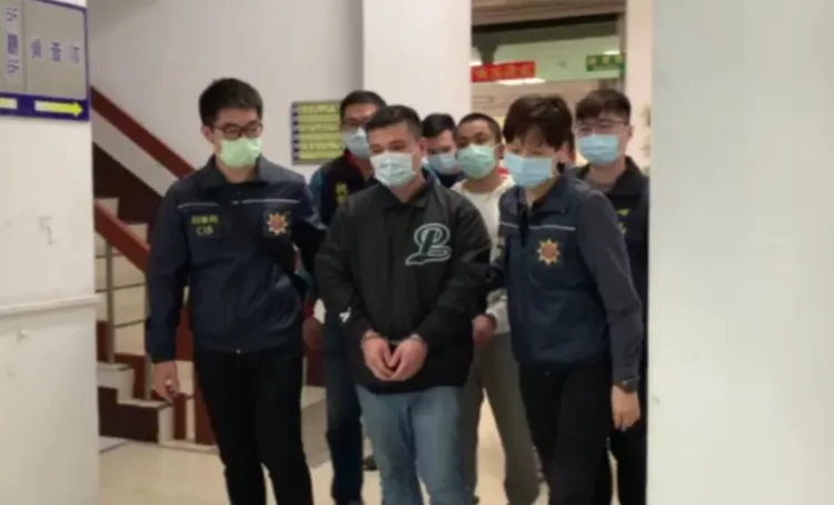 警訊後將集團成員一一送辦。翻攝畫面