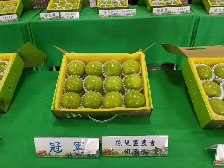 冠軍「蜜棗王」。農業局提供