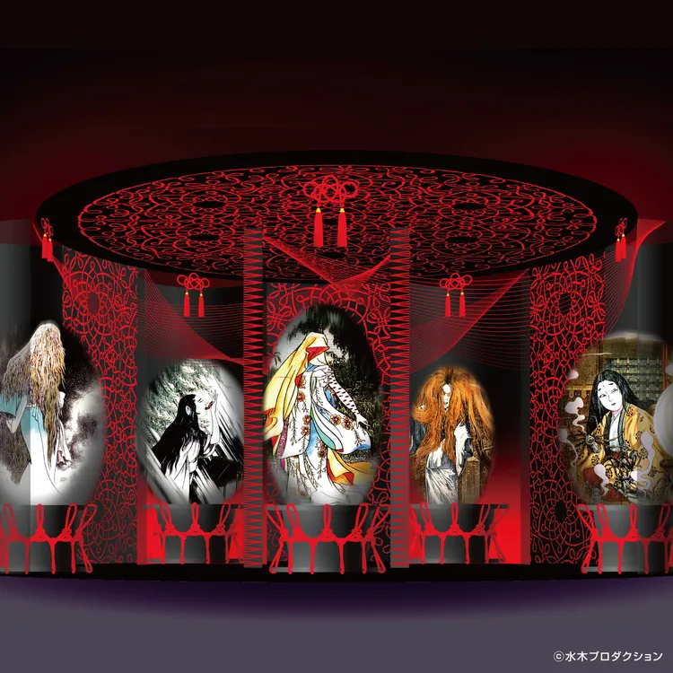 為了更完整重現日式氛圍，特別將鬼太郎神社、燈籠等原汁原味空運來台。Klook提供