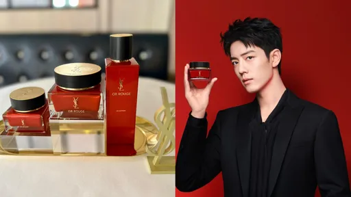 YSL淪陷肖戰宇宙 祭出摩洛哥藏紅花頂級保養奢寵男神臉