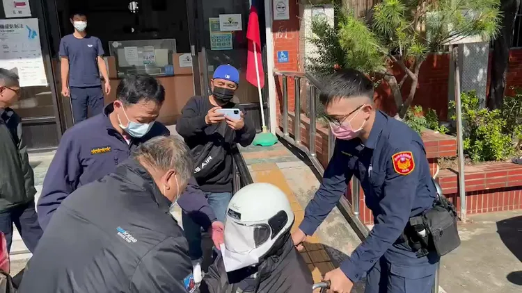 陳男被警方移送法辦。鮮明攝