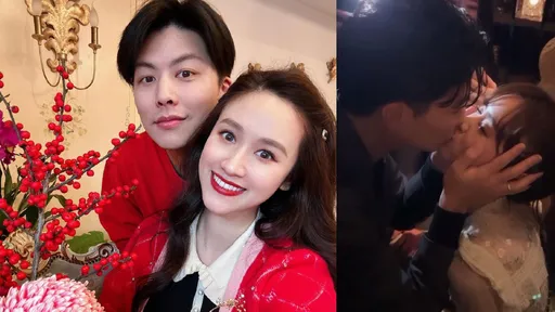 吳姍儒熱吻老公慶結婚周年 「謝謝你娶我」閃爆