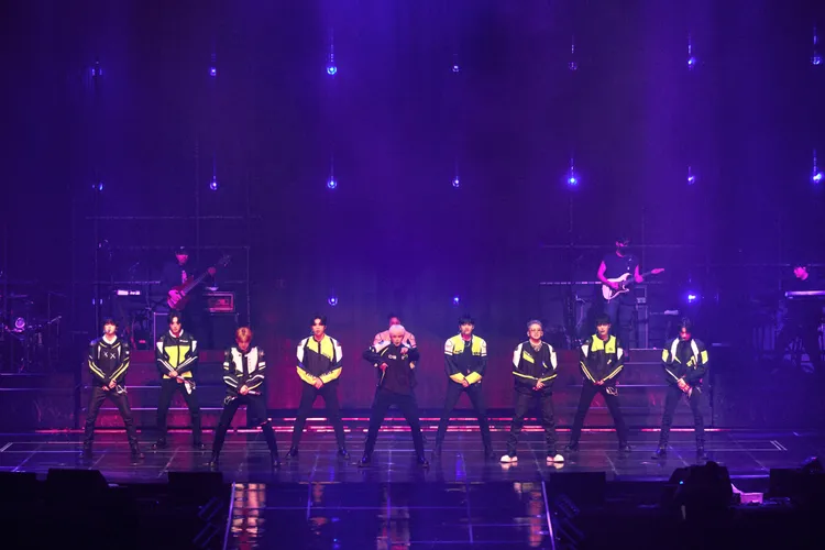 TREASURE是BLACKPINK的師弟團。Live Nation Taiwan提供