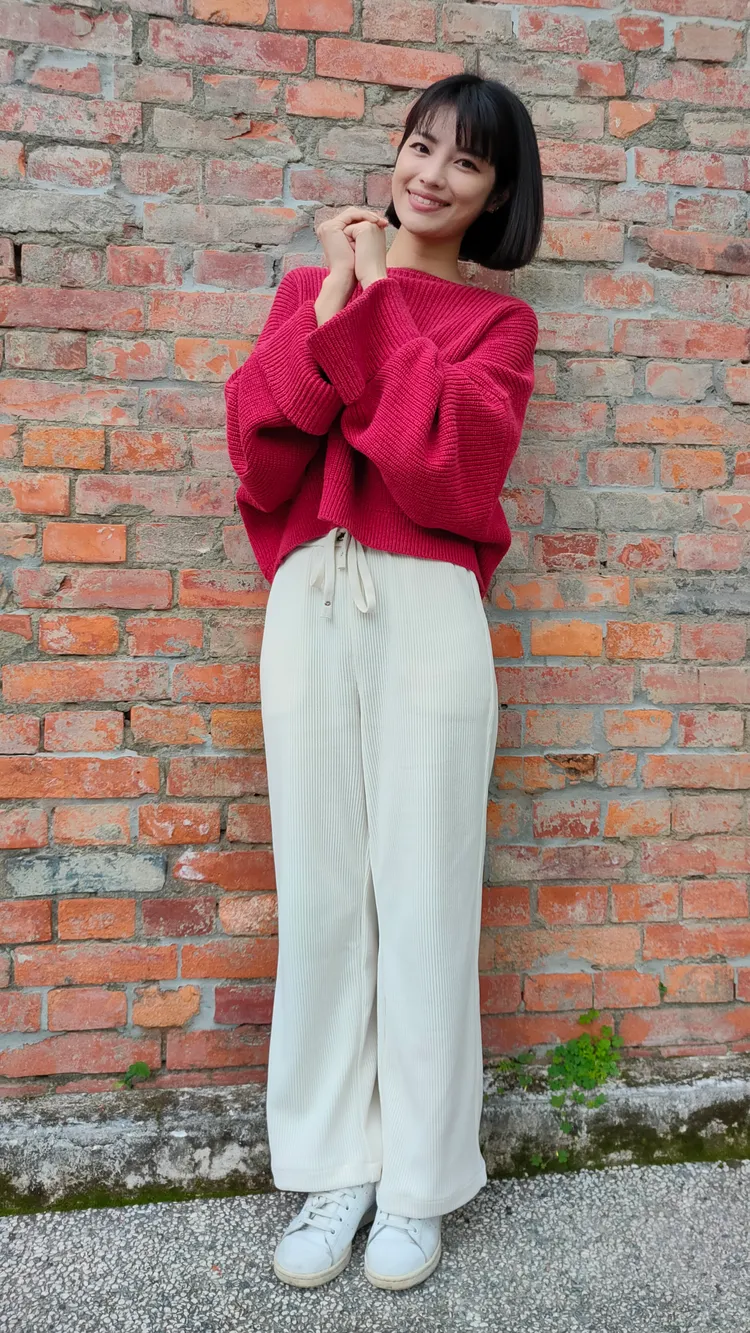 曾擔任模特兒及演員的徐千晴外型亮眼。莊淇鈞攝