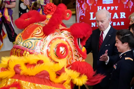 白宮首度歡慶春節　拜登悼念加州槍擊案罹難者