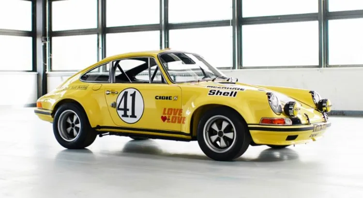 1970年代的老款911 ST，當時僅生產24部。原廠提供