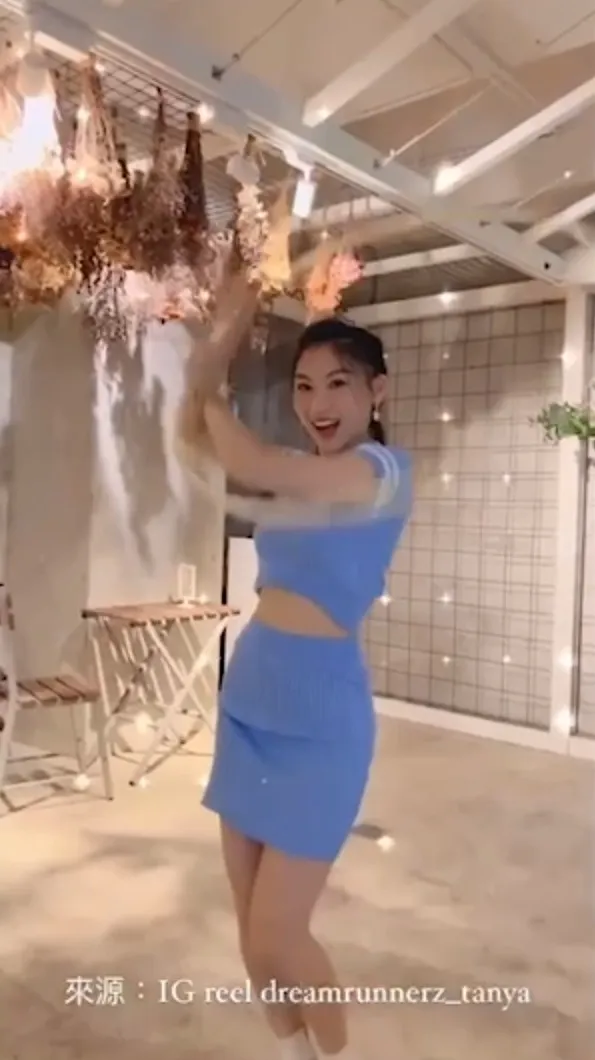 大家一起做有氧運動，和小腹說拜拜！IG :reel :dreamrunnerz_tanya 提供